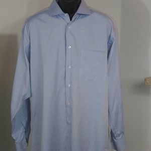 Ike Behar Mens Dress shirt "17"  NWOT